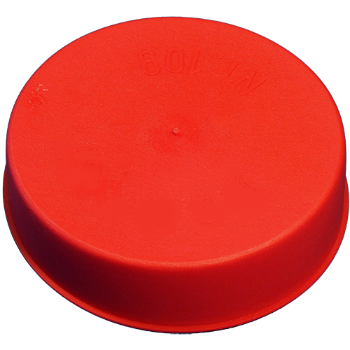 Caps coniques Diam ext. 157,8 à 165,3 mm Col 166,7 mm - Rouge