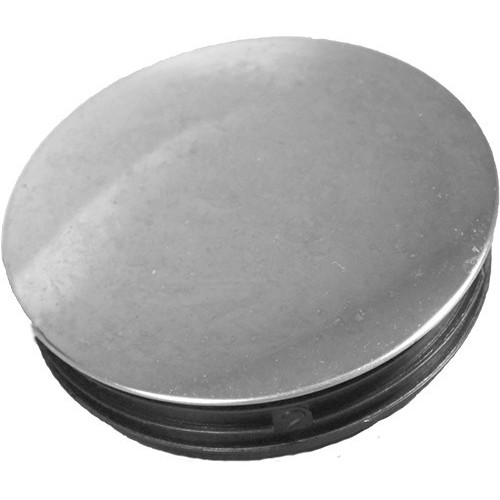 Lot De 5 Bouchons à Ailettes Gris Pour Tubes Ronds - Diamètre 33,7 Mm - En Polyéthylène - Fabriqué En UE