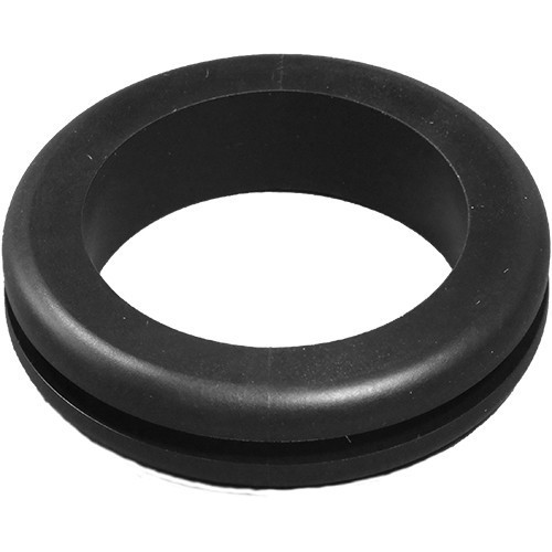 Passe-fil d:32 - D:46 - C:38 - h:3 - H:11 mm - PVC Noir