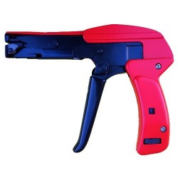 Cable tie guns - Width 2,5 à 4,8 mm - Steel Red