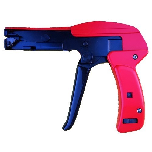 Cable tie guns - Width 2,5 à 4,8 mm - Steel Red