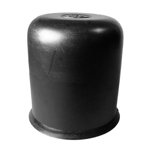 Cache écrou M 72 Clé 105 mm Ht. 90 mm - PE Noir