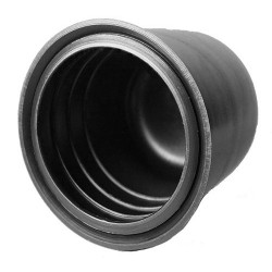 Bolt and nut caps M 33 SW 50 mm Ht. 51 mm - PE Black