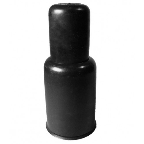 Cache écrou M 33 Clé 50 mm Ht. 83 mm Télescopique - PE Noir