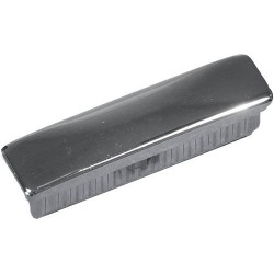 Embouts rectangles pour tube Ext. 15x10 mm Ep.1 - ABS chromé