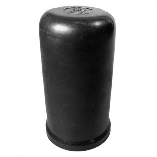 Cache écrou M 85 Clé 117 mm Ht. 173 mm Col 149 mm - PE Noir