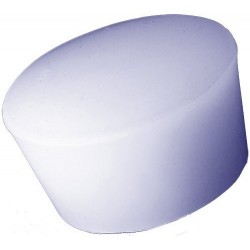 Caps coniques Diam ext. 23,0 à 27,0 Ht. 25,4 mm - Silicone naturel