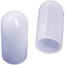 Embouts Diam int. 0,5 Ht. 12,7 mm - Silicone naturel