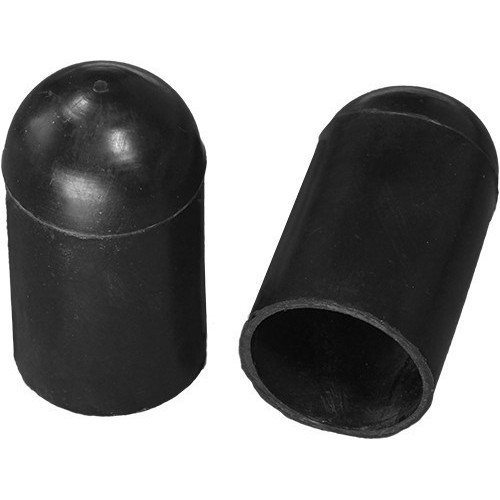 Embouts Diam int. 4,4 Ht. 12,7 mm - EPDM noir