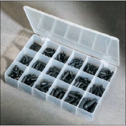 Kit multidimensions embouts Diam int. 1,0 à 6,4 mm - EPDM