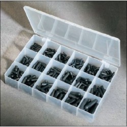 Kit multidimensions caps coniques ext. 2,5/0,8 à 27/23 mm - EPDM