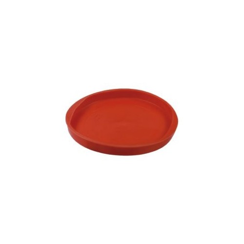 Tube End Plugs with Finger Grips OD 60 mm - Red