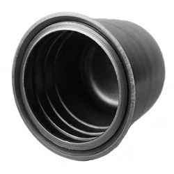 Bolt and nut caps M 6 SW 10 mm Ht. 34 mm - PE Black