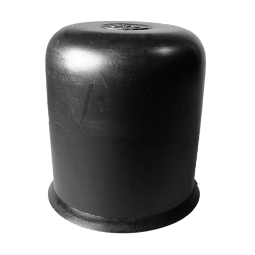 Cache écrou M 33 Clé 50 mm Ht. 81 mm - PE Noir