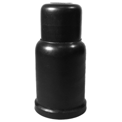 Bolt/nut caps M 27 SW 41 mm Ht. 105 mm C. 50 mm Telescopic PE Black