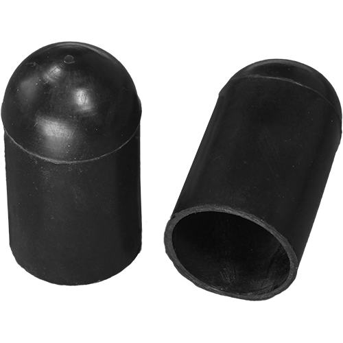 Caps with ID. 1 Ht. 19,1 mm - Black EPDM