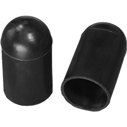 Caps with ID. 11,9 Ht. 25,4 mm - Black EPDM