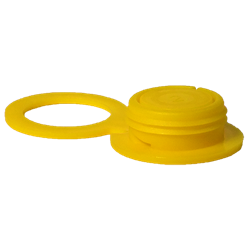 Cache robinet gaz DN 22,2 mm Type 2 Gaz N2 O2 H2 He C2H2 Ar - Jaune