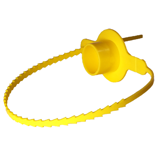 Gas Valve Plug DN 30 mm Type 4 - Yellow