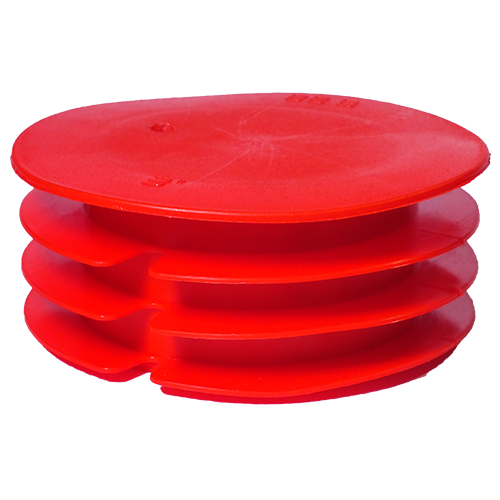 Caps à ailettes Diam ext220 Ht50 mm pour tube ext 219,1-8-DN200 évent