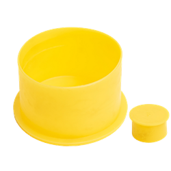 Covers ID 13,8 - C 20 mm - M14 - Yellow