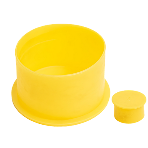 Covers ID 21,4 - C 28 mm - M22 - Yellow