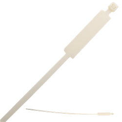 Liens 4,8x300   étiquette identification 13x55 mm Type T2 PA Naturel