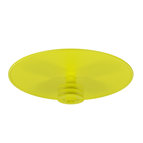 Full-face flange protectors Ext 14,2 mm - C 86 mm - DN10 - Yellow