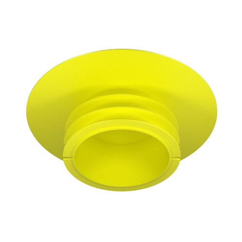 Protection face de bride Ext 108 mm - C 163 mm - DN100 - Jaune