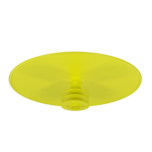 Full-face flange protectors Ext 56,5 mm - C 160 mm - DN50 - Yellow