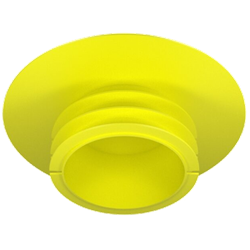 Protection face de bride Ext 85 mm - C 137 mm - DN80 - Jaune