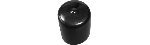 Round soft PVC caps - Adjustable length