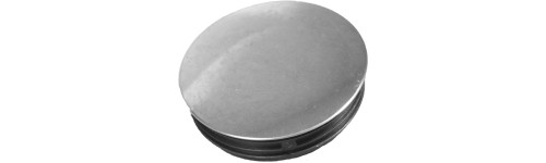 bouchon embout chrome rond ROC