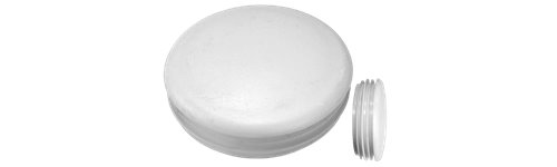 Round tube insert white - Curved ROINC