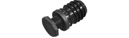 Adjustable foot - Threaded round insert