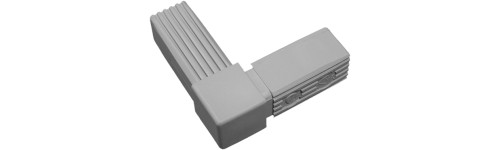 Multi-way square tube connectors RAC T CA